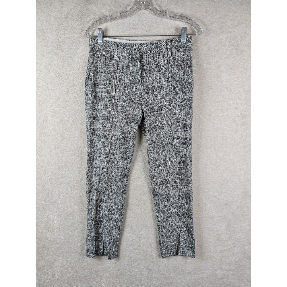 Schumacher Women's Pleated Cropped Printed Pants Size 1